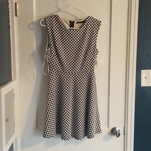 Black and white dress